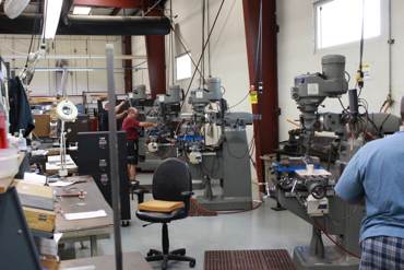 Waveguide Machine Shop at Advanced Microwave Components